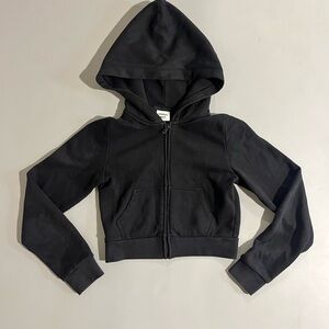 Sunday Best Cropped Zip Up sz 2xs